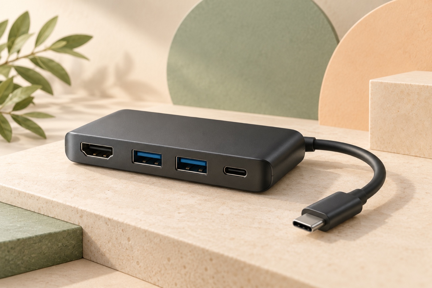 Anker HDMI Switch (2-in-1 Out, 4K HDMI)の説明用イラスト