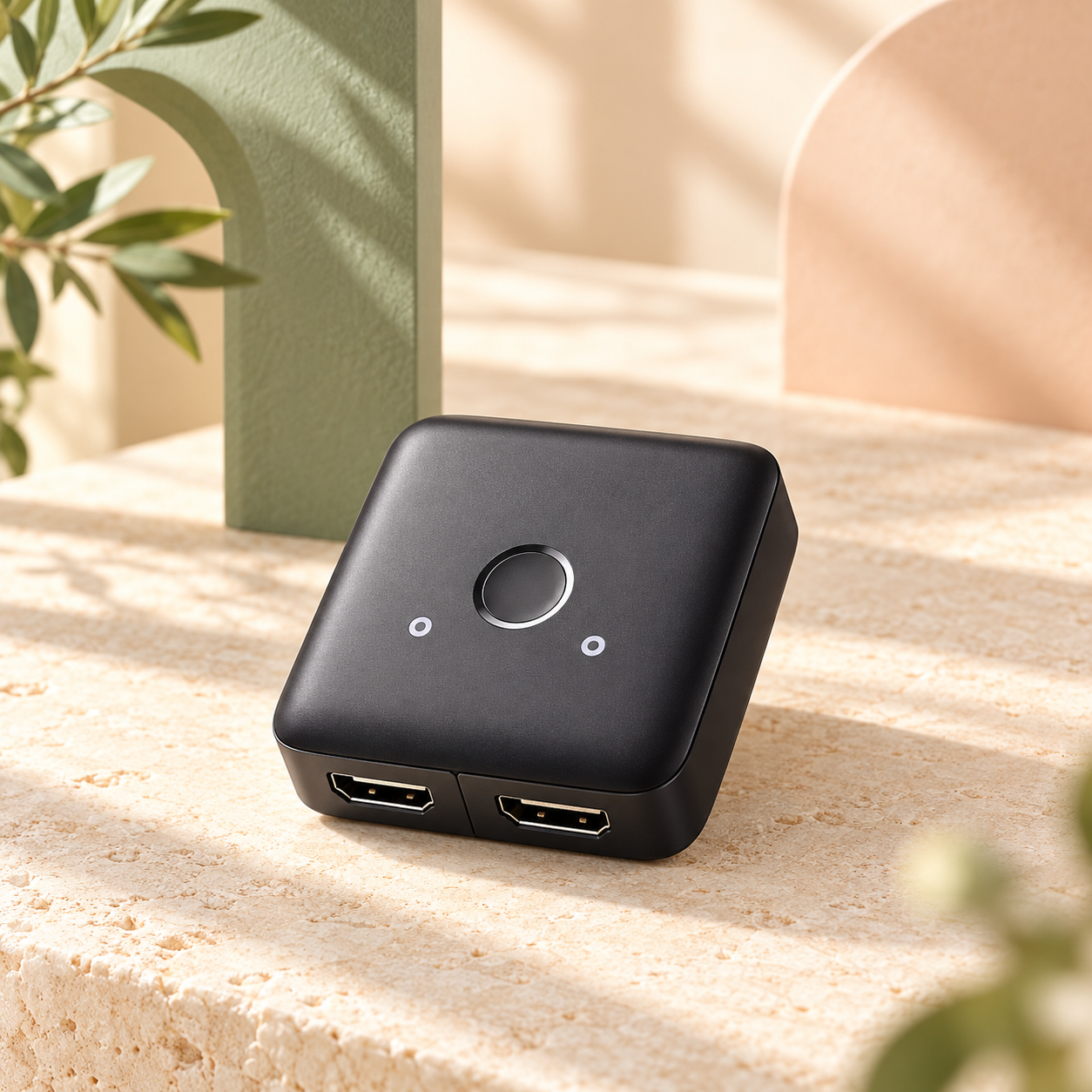 Anker HDMI Switch (2-in-1 Out, 4K HDMI)の説明用イラスト
