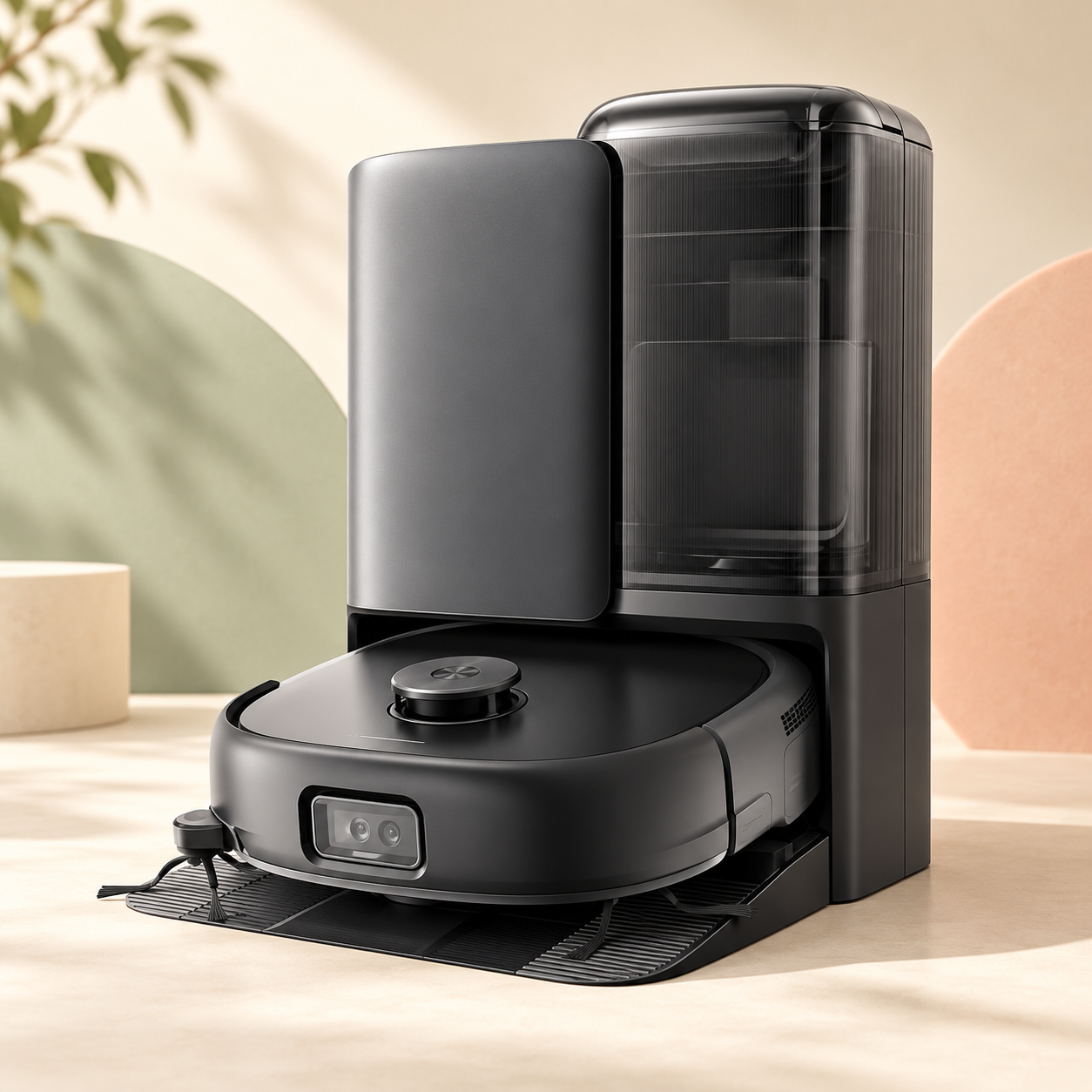 Eufy Robot Vacuum Omni E25の説明用イラスト