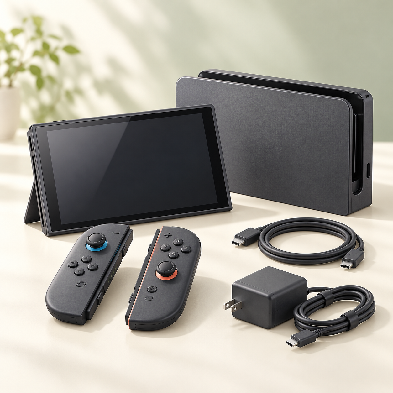 Nintendo Switch 2（日本語・国内専用）Amazon.co.jp限定セットの説明用イラスト